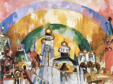 nebozvon skybell 1919 Aristarkh Vasilevich Lentulov cubismo abstracto Pinturas al óleo